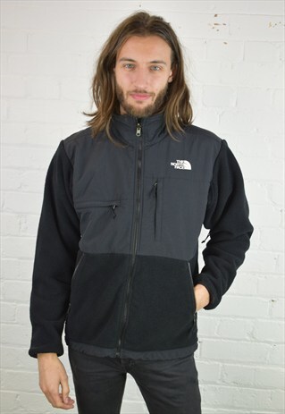 VINTAGE 90'S NORTH FACE ZIP-UP FLEECE