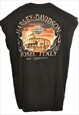 VINTAGE HARLEY DAVIDSON VEST - XL