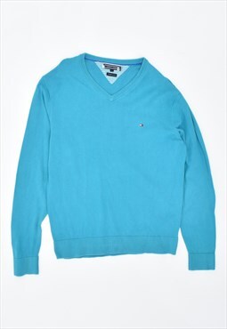 Vintage 90's Tommy Hilfiger Jumper Sweater Blue