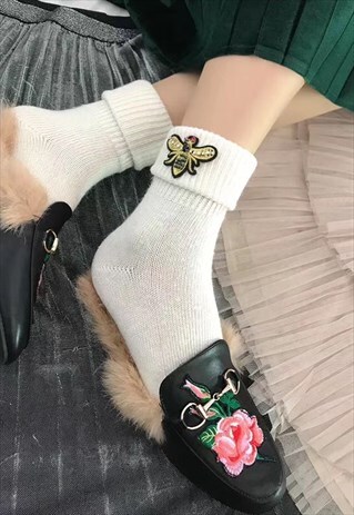WINTER BEE SOCKS