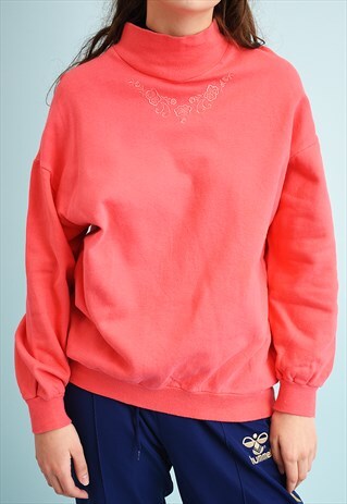 90'S RETRO ATHLEISURE SPORTS SLOUCHY SWEATSHIRT JUMPER