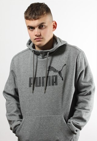dark grey puma hoodie
