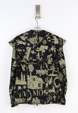 Moschino Vintage Shirt in Black in Green - 42