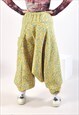 VINTAGE 00S HAREM TROUSERS IN GREEN