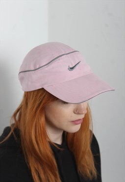 Vintage Nike Baseball Cap Hat Pink