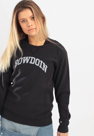 VINTAGE CHAMPION SWEATSHIRT BLACK