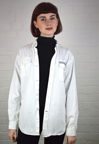 VINTAGE 90'S TOMMY HILFIGER DENIM SHIRT