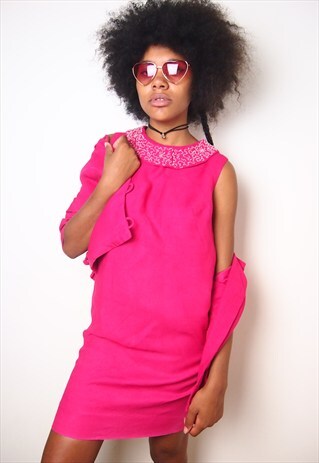 VINTAGE DRESS AND BLAZER SET