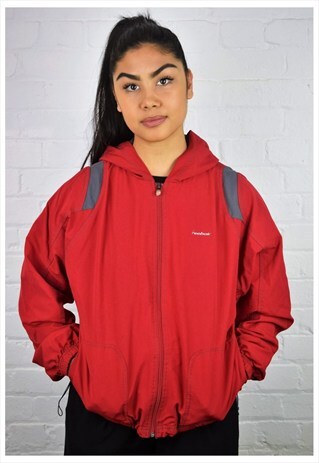 VINTAGE 80'S REEBOK HOODED JACKET