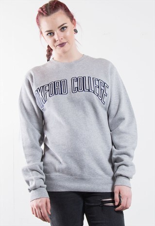90'S OXFORD COLLEGE USA SWEATSHIRT JUMPER