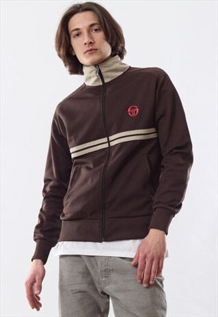 90'S VINTAGE MENS SERGIO TACCHINI TRACK TOP SUIT JACKET