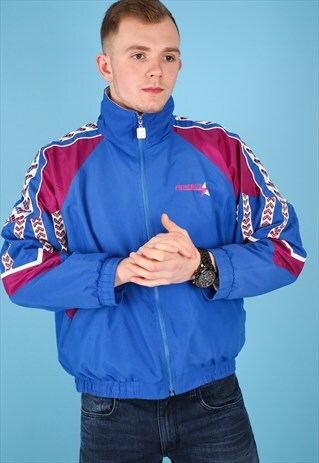 VINTAGE SHELL JACKET IN MULTICOLOUR NJ494