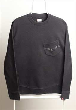 Vintage Levi's Crewneck Sweatshirt Black M