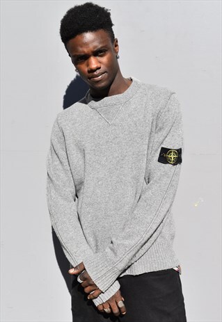 RARE VINTAGE 90S STONE ISLAND JUMPER