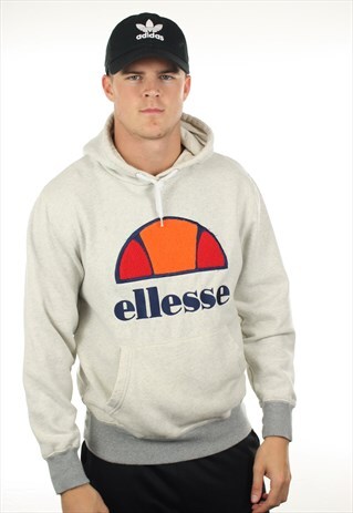 VINTAGE ELLESSE BIG LOGO HOODIE SWEATSHIRT