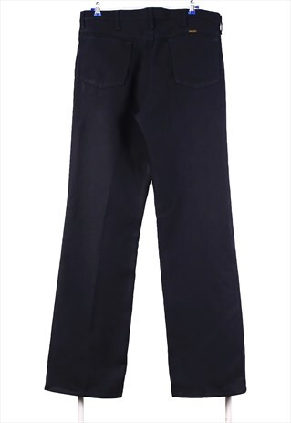VINTAGE 90'S WRANGLER TROUSERS / PANTS PLETTED STRAIGHT LEG
