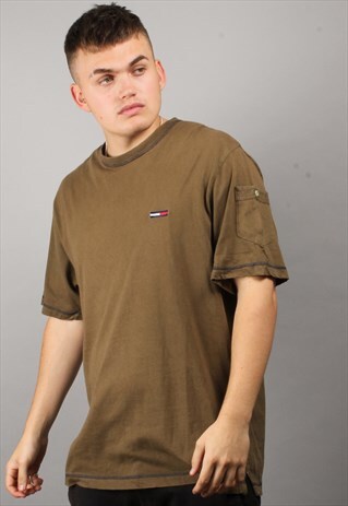 VINTAGE TOMMY HILFIGER LOGO TSHIRT