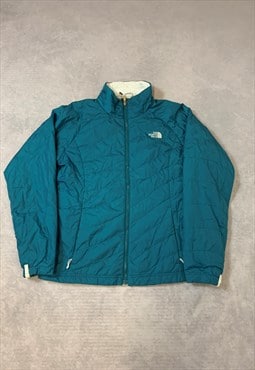 The North Face Puffer Coat with Embroidered Logo