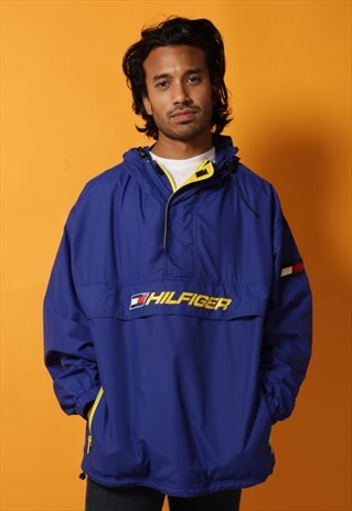TOMMY HILFIGER 90S BLUE WINDBREAKER