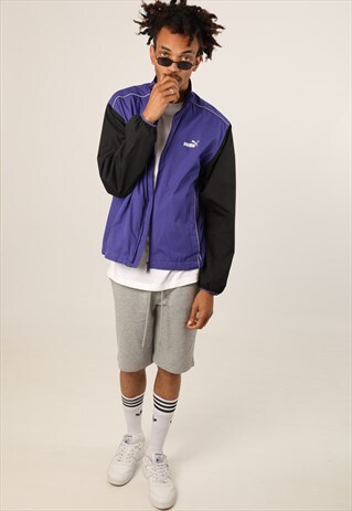 VINTAGE PUMA WINDBREAKER FESTIVAL JACKET