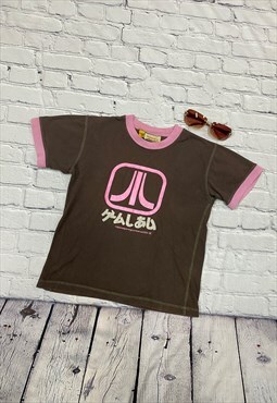 Y2K Atari Gaming Baby Tee T-shirt Size XS