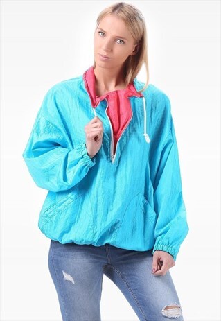 SHELL JACKET TURTLENECK WINDBREAKER