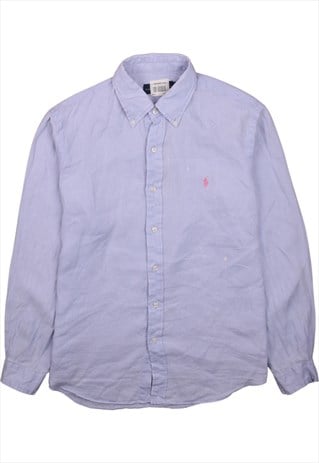 Vintage 90's Polo Ralph Lauren Shirt Long Sleeves Button Up