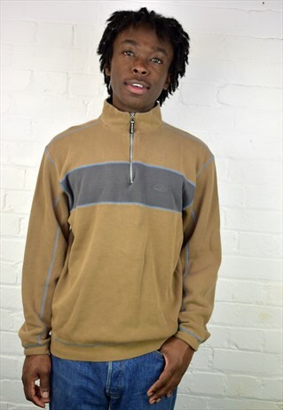VINTAGE 90'S 1/4 ZIP PULLOVER SWEATSHIRT