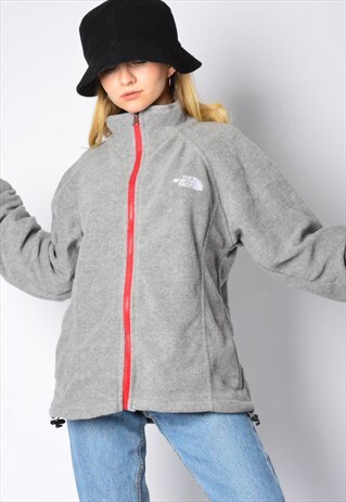 VINTAGE 90S GREY THE NORTH FACE FLEECE JACKET
