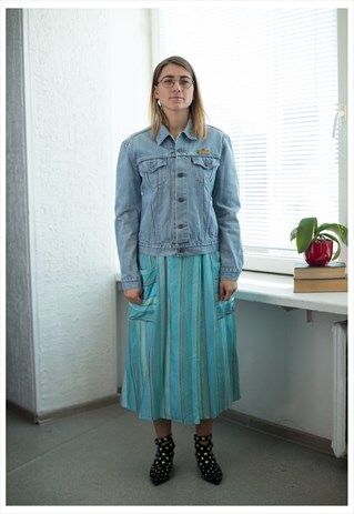 VINTAGE 90'S BLUE DENIM JACKET