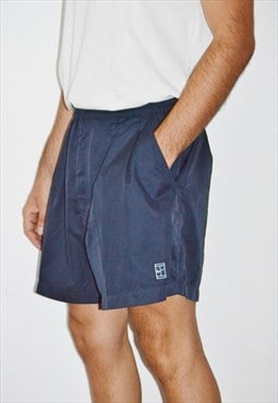 90s NIKE Challenge  Vintage Tennis Navy Blue  Shorts 