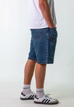 Blue 90s Denim Hip Hop Jorts Shorts