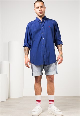 VINTAGE 80S POLO RALPH LAUREN SHIRT 0080 / 401