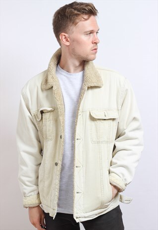 VINTAGE FLEECE LINED CORDUROY JACKET