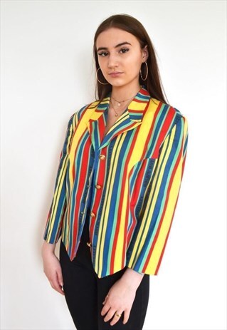 RARE BEATLES ROCK N ROLL ROYALTY BRITAIN VERSACE BLAZER