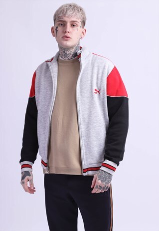 VINTAGE PUMA ZIP-UP SWEATSHIRT