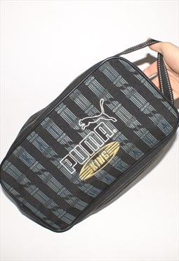 Vintage 90s sport hand bag in black / grey