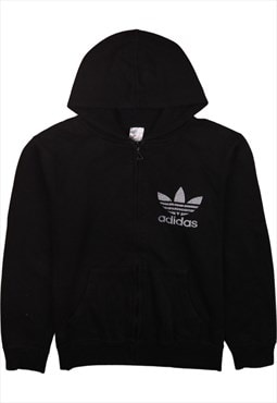 Vintage 90's Adidas Hoodie Drawstring Pockets Full Zip Up