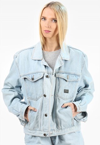 VINTAGE DENIM JACKET OVERSIZED