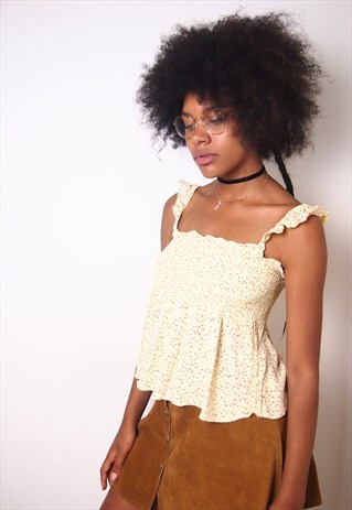 YELLOW FLOATY TOP