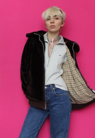 VINTAGE FAUX FUR JACKET