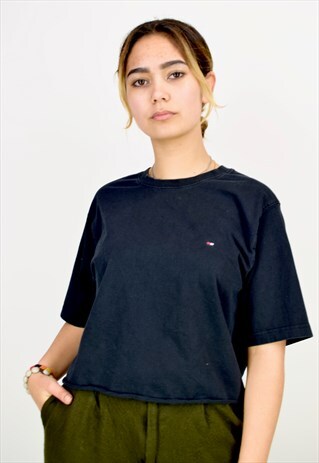 VINTAGE 90'S TOMMY HILFIGER CROP TOP