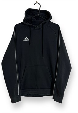 Adidas Hoodie Black Pullover Mens Medium
