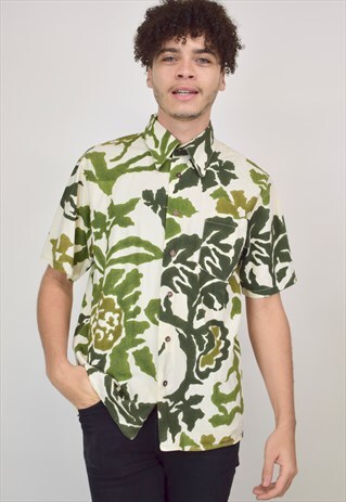 VINTAGE 90'S COLUMBIA PATTERNED SHIRT