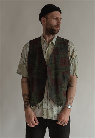 VINTAGE 70S BOHO FUNKY VEST