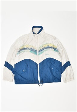 Vintage Ellesse Tracksuit Top Jacket White