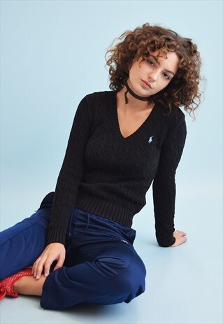 90'S RETRO KNITTED MINIMALIST JUMPER TOP