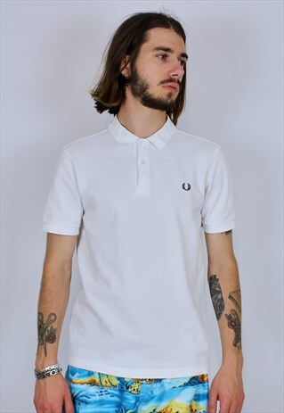 FRED PERRY VINTAGE POLO SHIRT MEN RARE