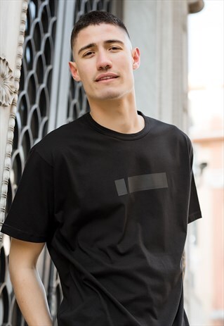 DARK LOGO BLACK T-SHIRT