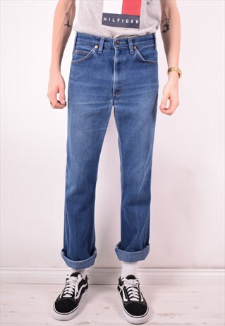 LEVI'S 417 MENS VINTAGE JEANS W32 L30 BLUE 90S